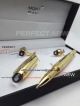 Perfect Replica - Montblanc All Gold Rollerball Pen And Gold Cufflinks Set (3)_th.jpg